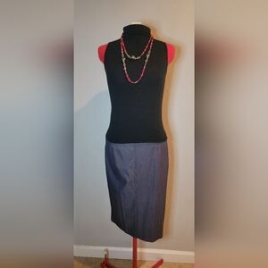 DKNY Black Turtleneck Wool Sweater size XS